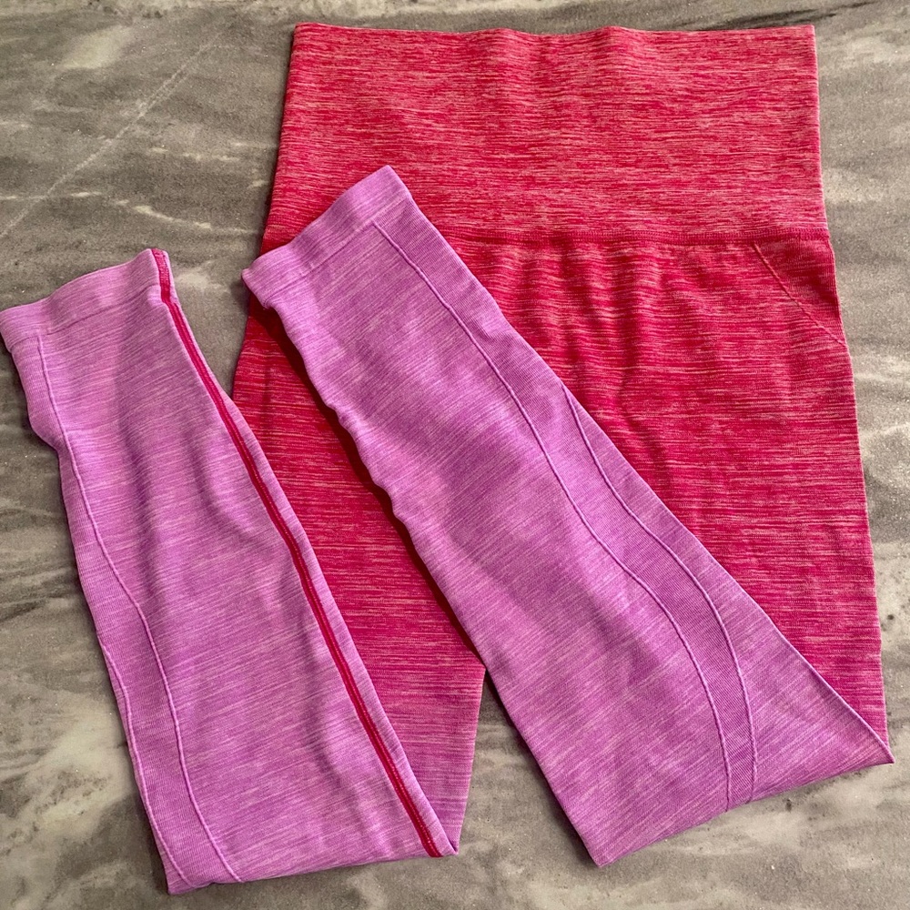 Pink Ombre Leggings